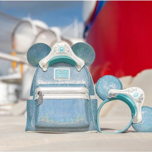 Disney Cruise Line 25th anniversary matching Loungefly backpack